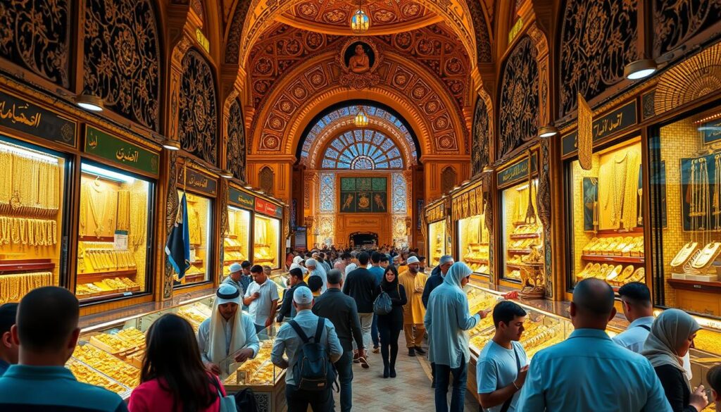 Dubai Gold Souk Shopping