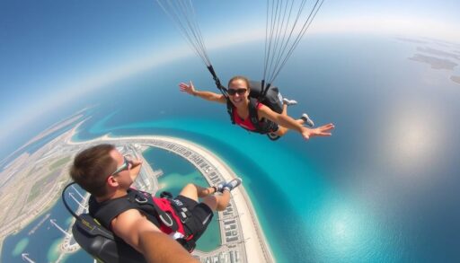 sky dive dubai