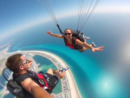 sky dive dubai