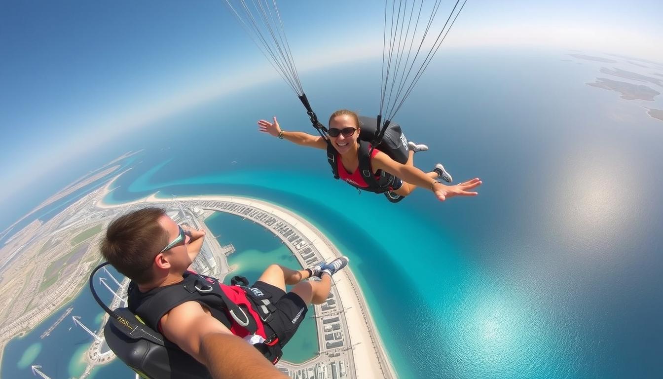 sky dive dubai