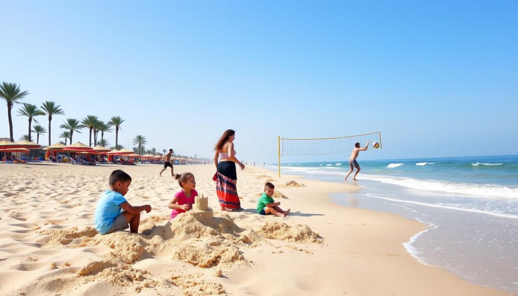 family friendly beach activities in Dubai