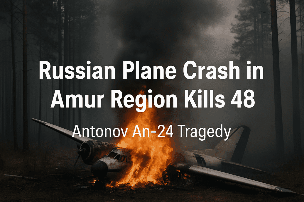 Russian Plane Crash in Amur Region