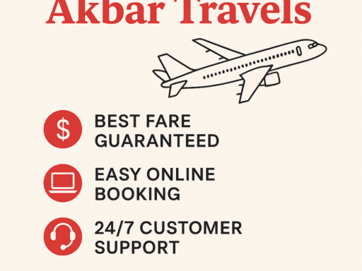 Why Book Flights with Akbar Travels