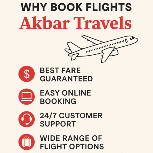 Why Book Flights with Akbar Travels