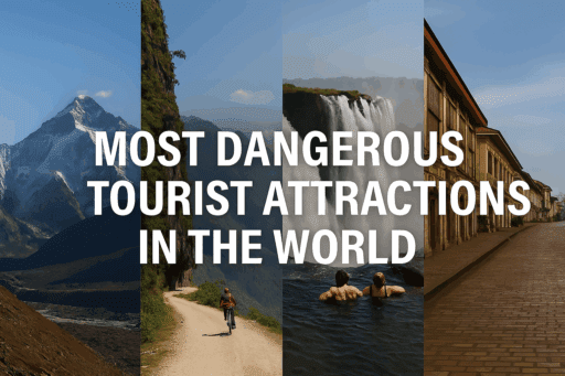 most dangerous tourist attractions in the world
