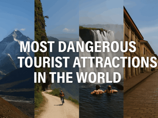 most dangerous tourist attractions in the world