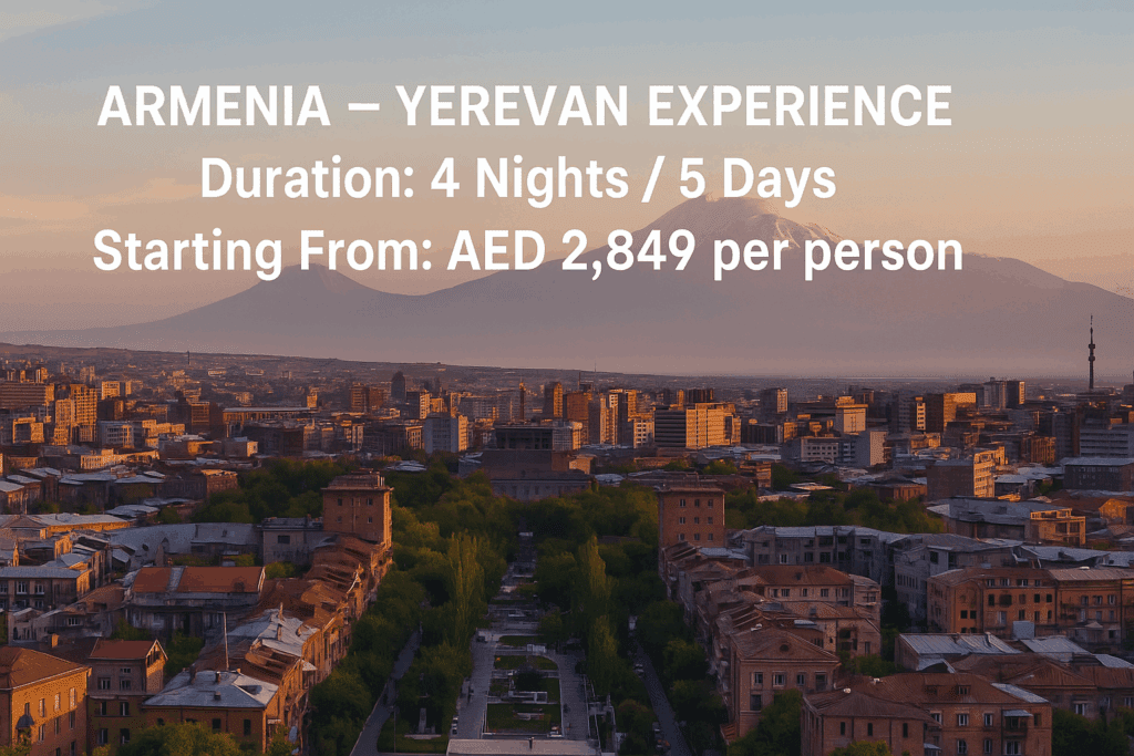 National Day Package to Armenia