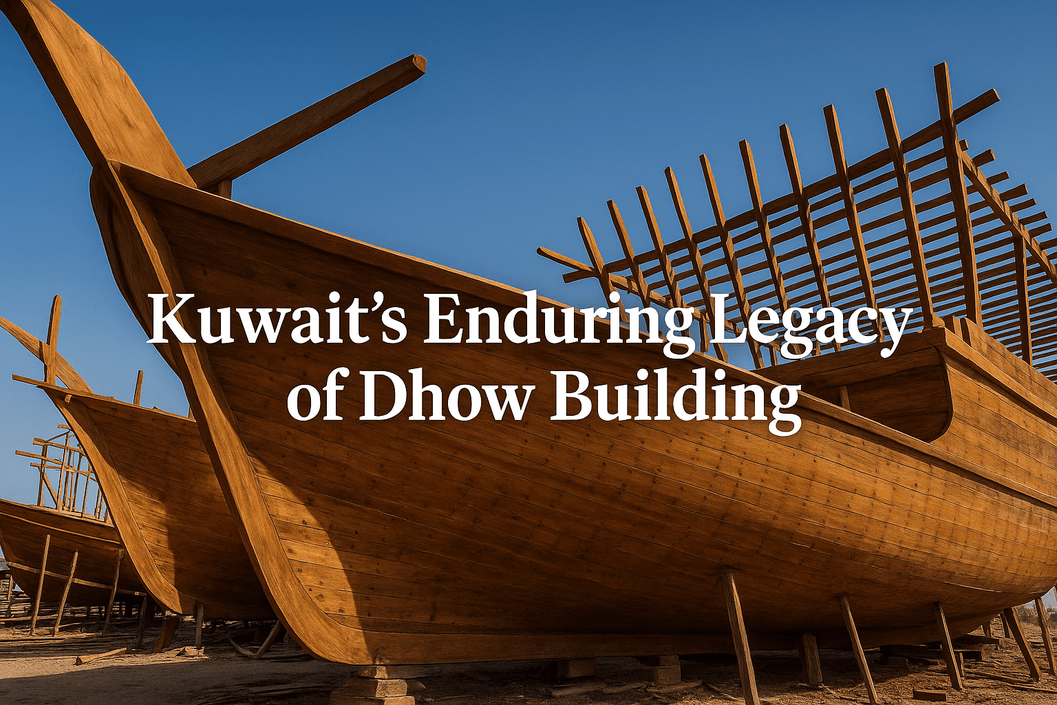 Kuwait’s Enduring Legacy of Dhow Building