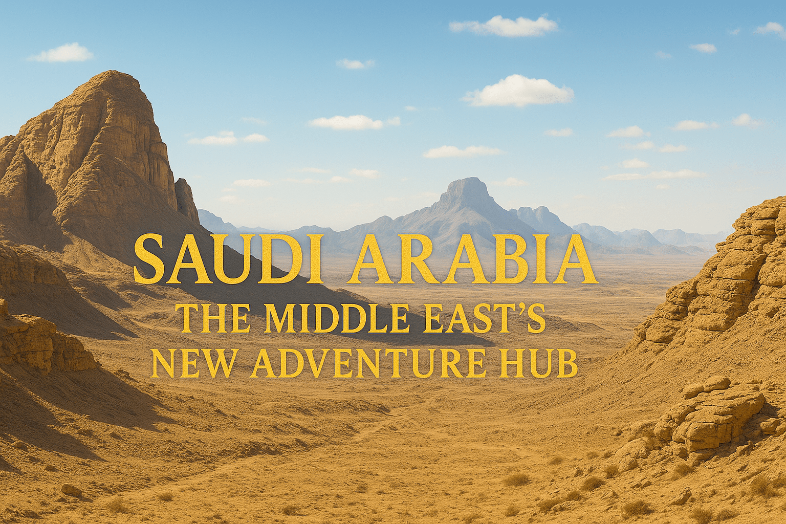 Saudi Arabia: The Middle East’s New Adventure Hub
