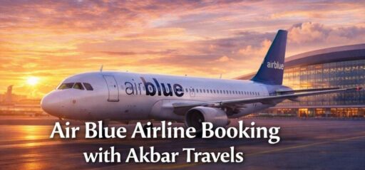 Air Blue Airline Booking with Akbar Travels