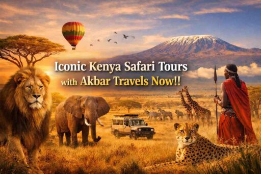 Iconic Kenya Safari Tours with Akbar Travels Now!!