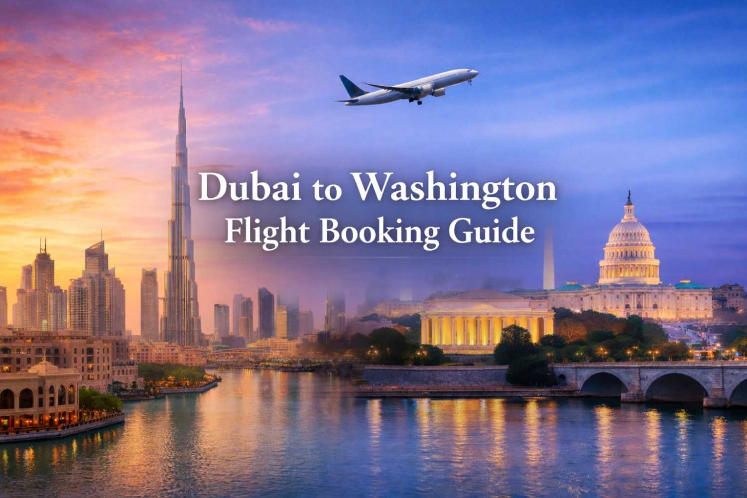 Dubai to Washington Flight Booking Guide!