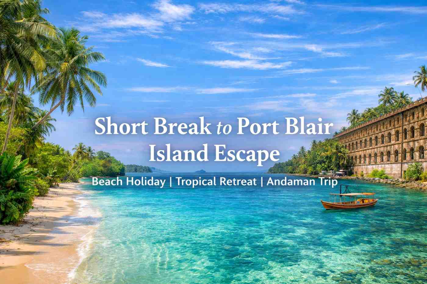 Short Break to Port Blair Island Escape!
