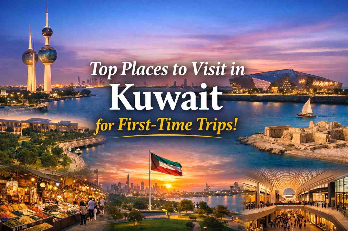 Top Places to Visit in Kuwait for First-Time Trips!