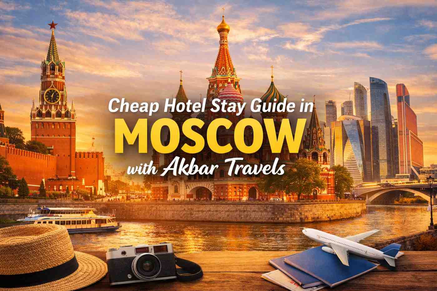 Cheap Hotel Stay Guide in Moscow with Akbar Travels