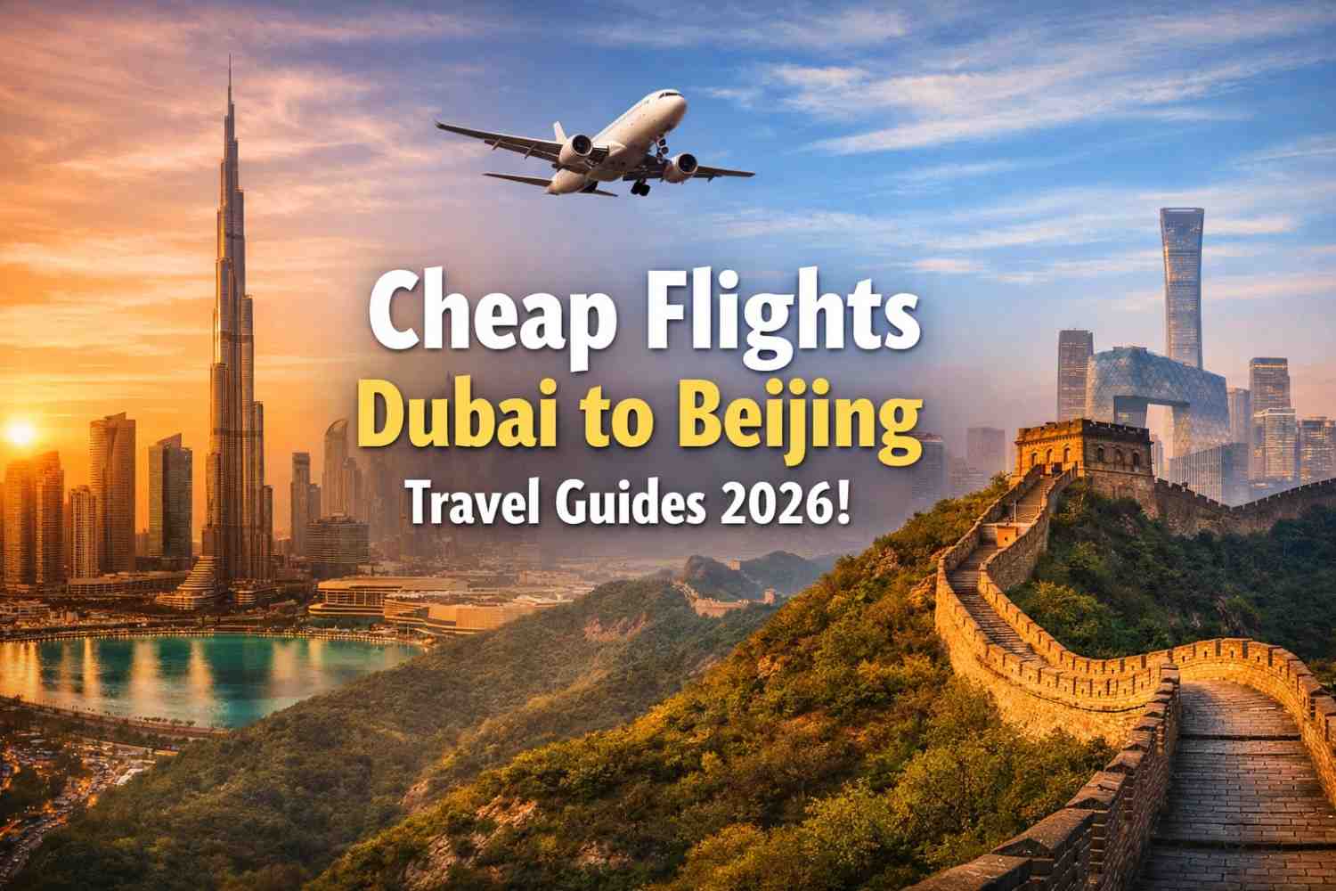 Cheap Flights Dubai to Beijing Travel Guides 2026!