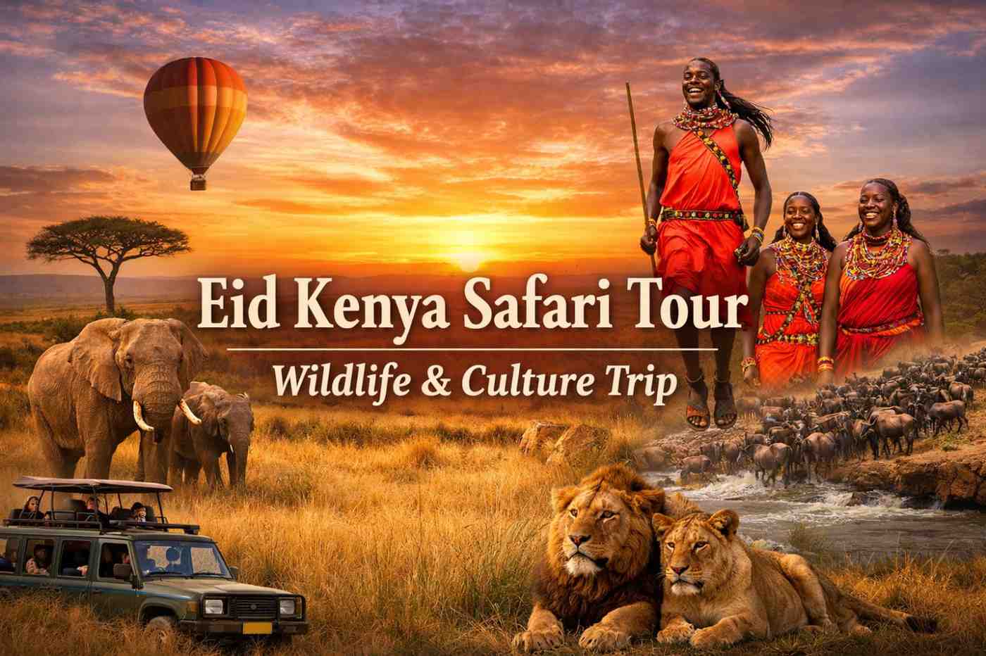Eid Kenya Safari Tour: Wildlife & Culture Trip