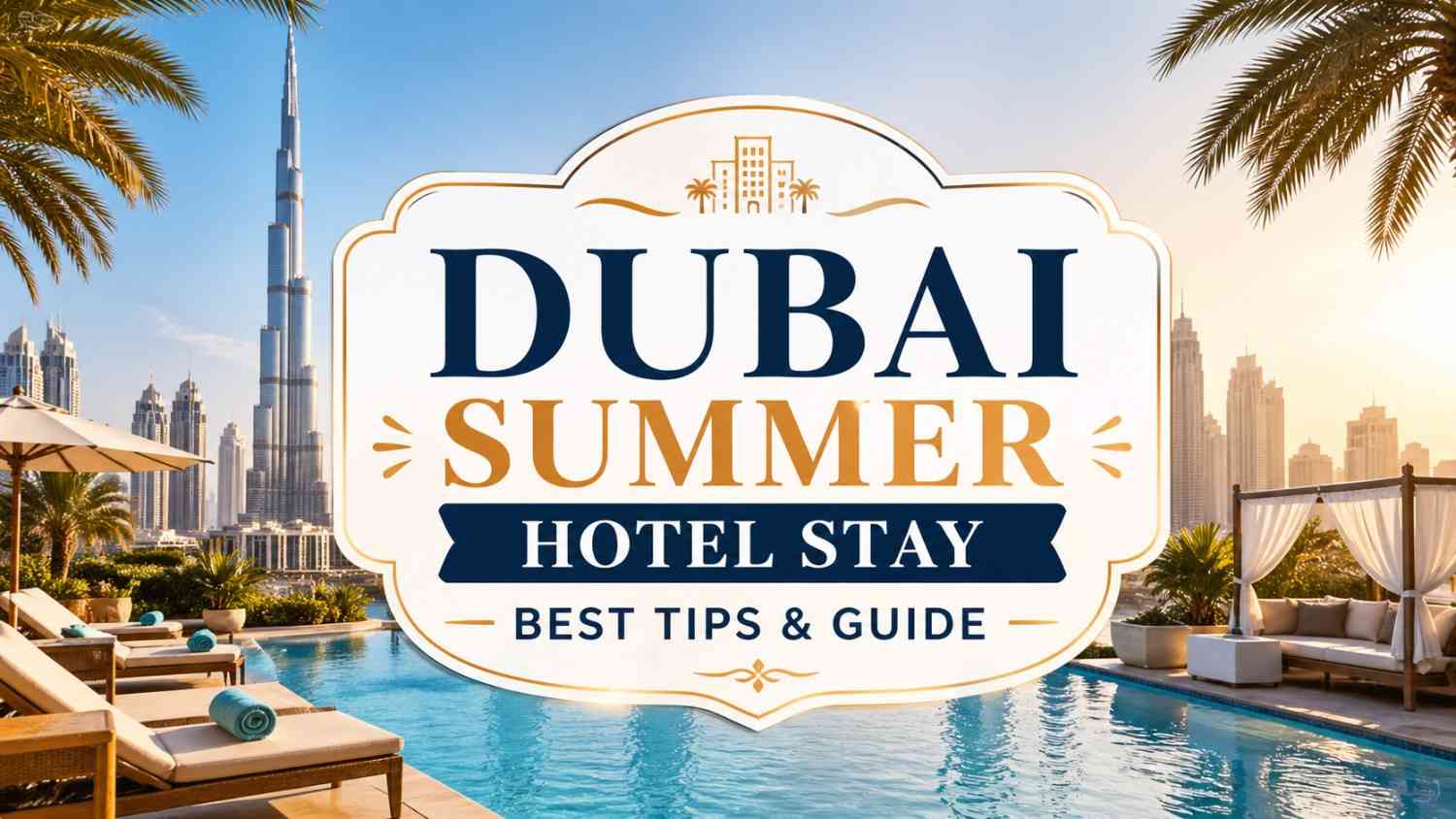 Dubai Summer Hotel Stay Best Tips & Guide
