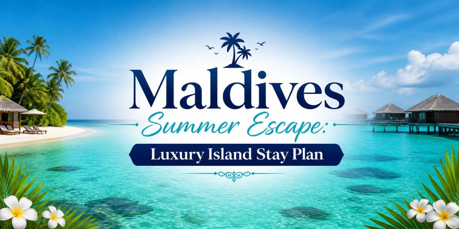 Maldives Summer Escape: Luxury Island Stay Plan