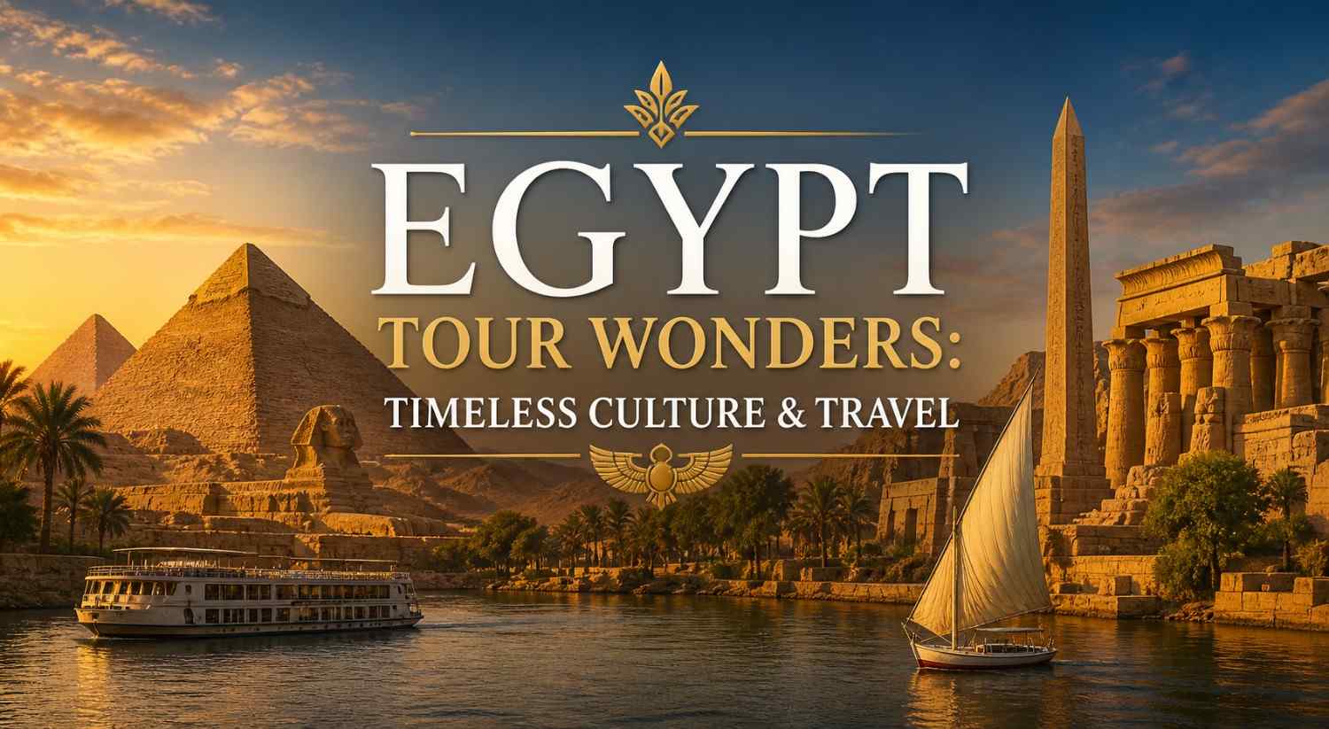 Egypt Tour Wonders: Timeless Culture & Travel
